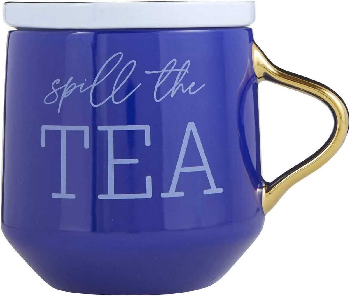 White Ceramic No Spill Mug Set | Vintage Non Spill Coffee or Tea Cups